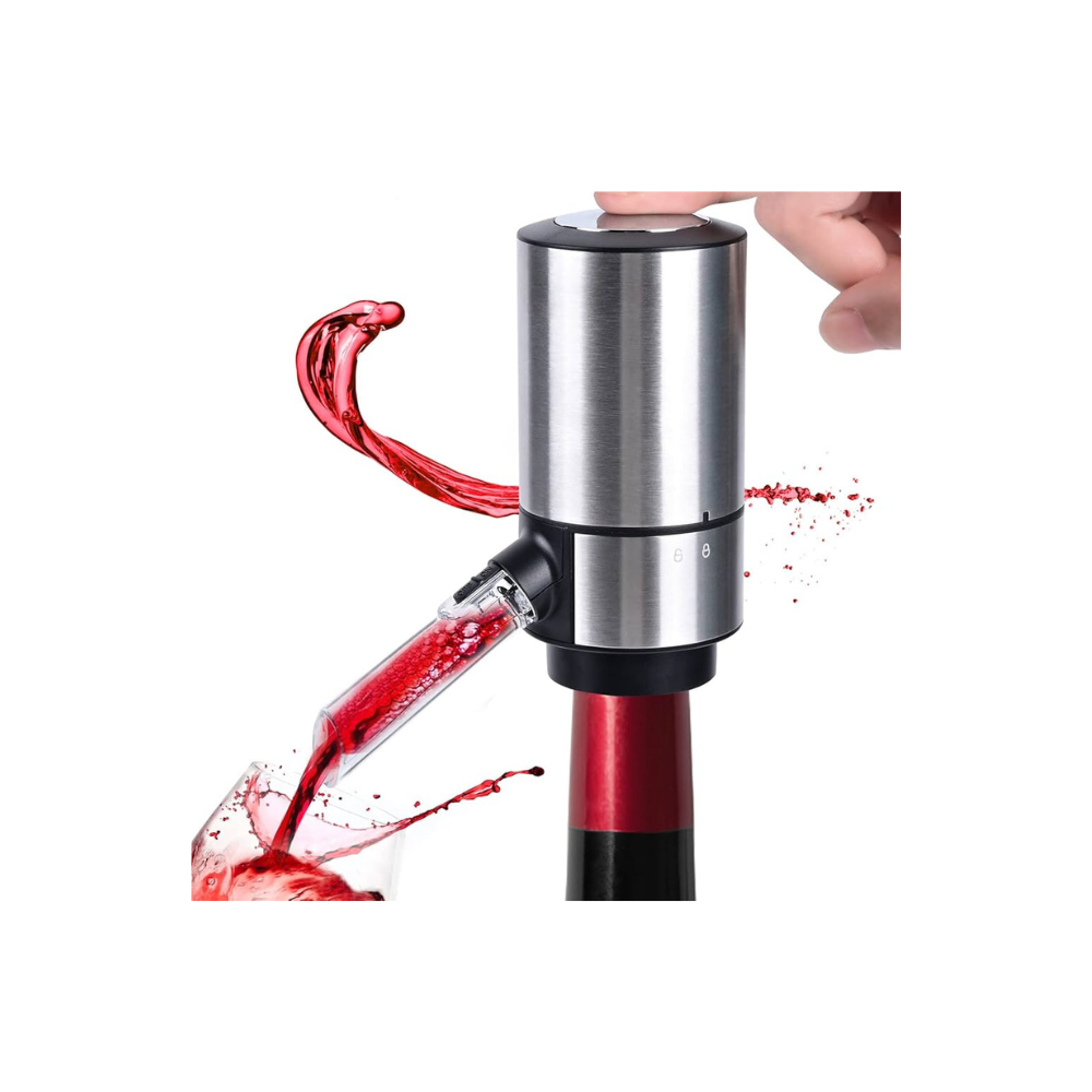 Electric Wine Aerator, Preserver & Dispenser