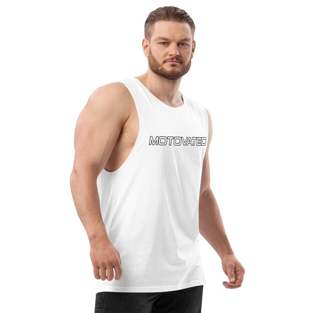 Motovated Drop Arm Tank Top-2