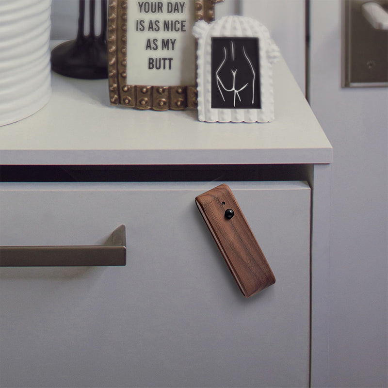 Solid Wood Rechargeable Induction Light-5