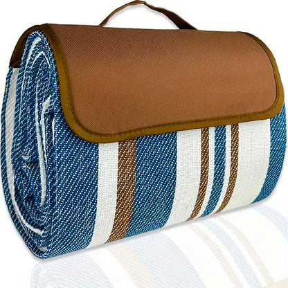 Premium Dual-Layer Picnic Blanket - Water-Resistant Outdoor Handy Mat-0