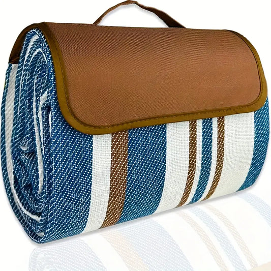 Premium Dual-Layer Picnic Blanket - Water-Resistant Outdoor Handy Mat-0