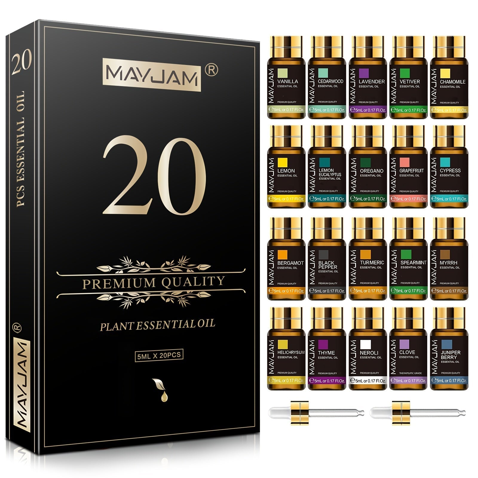 20pcs Essential Oils Gift Set Alcohol-Free-0