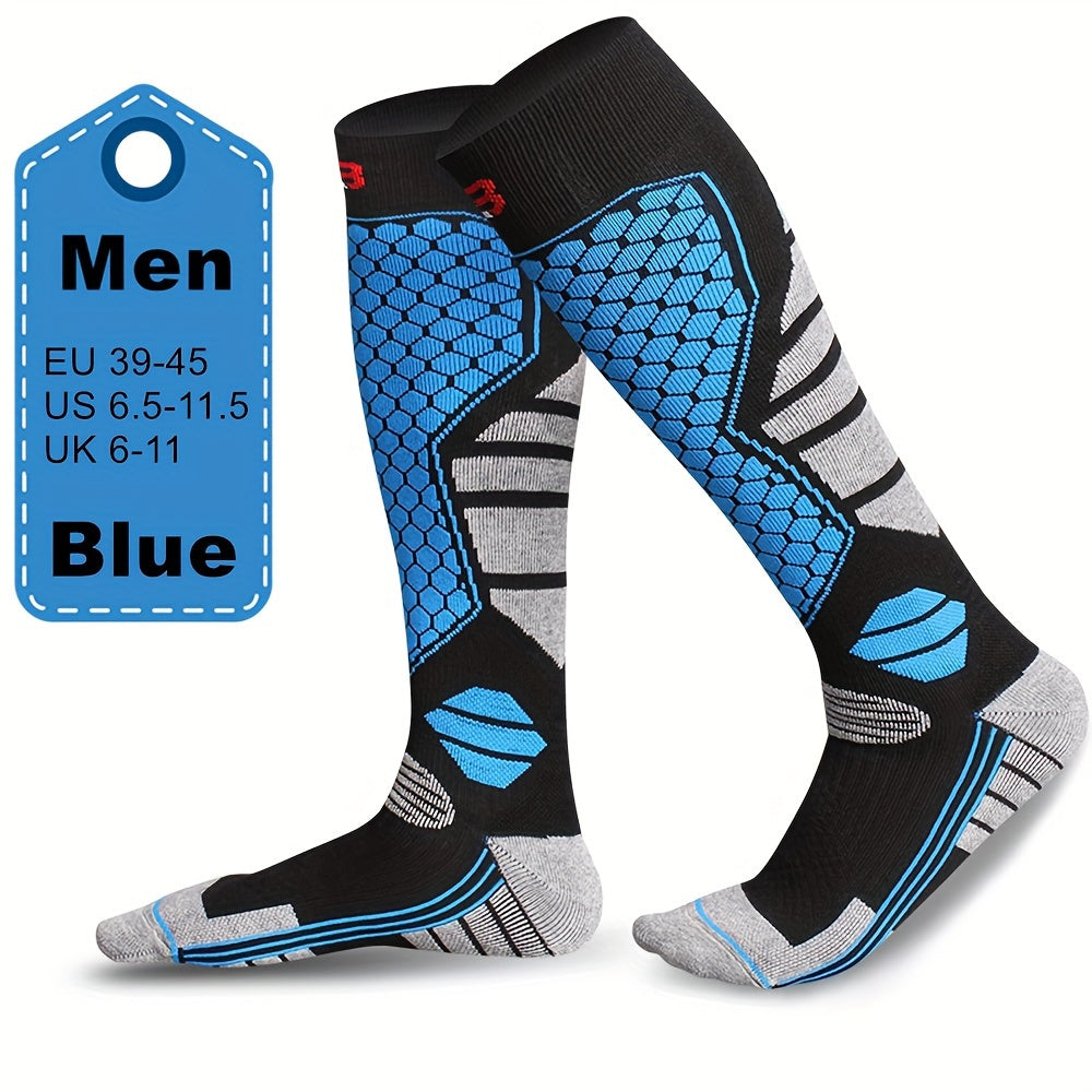 Men's Thermal Knee-High Sports Socks (3 Pairs)-1