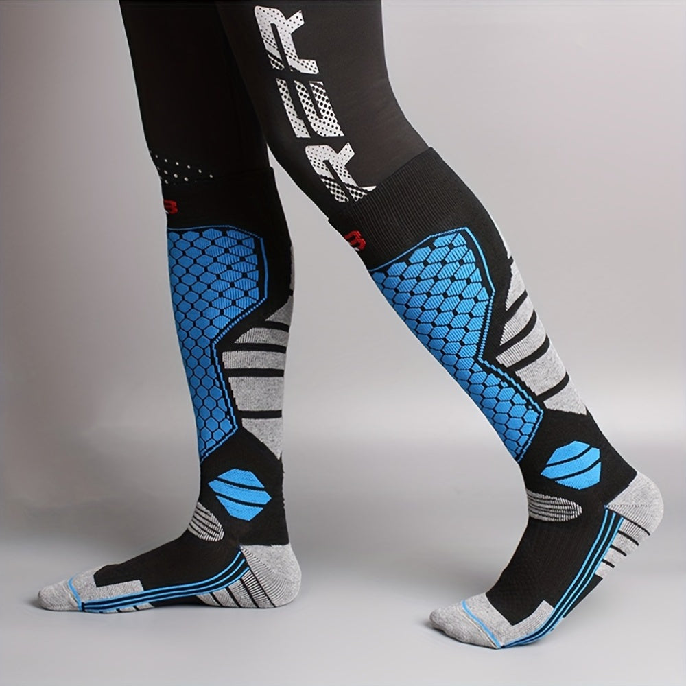 Men's Thermal Knee-High Sports Socks (3 Pairs)-2