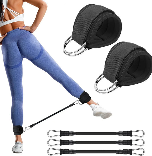 Ankle Resistance Bands Set for Leg and Butt Training-0