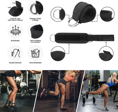 Ankle Resistance Bands Set for Leg and Butt Training-4