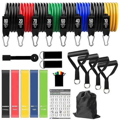 Resistance Bands for Yoga & Fitness Training-5