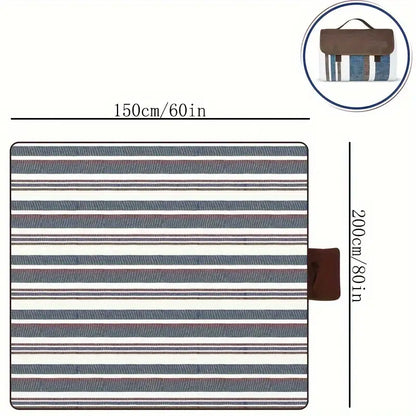 Premium Dual-Layer Picnic Blanket - Water-Resistant Outdoor Handy Mat-3