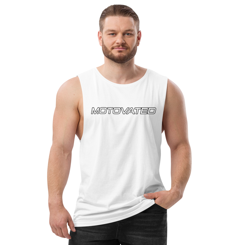 Motovated Drop Arm Tank Top-0