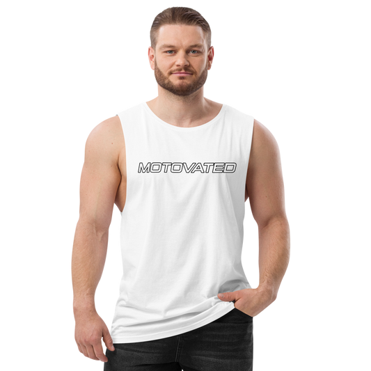 Motovated Drop Arm Tank Top-0