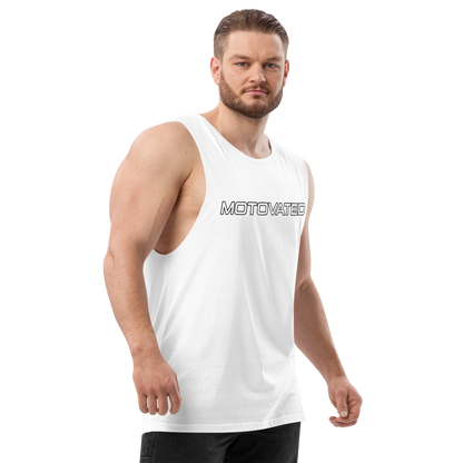Motovated Drop Arm Tank Top-2