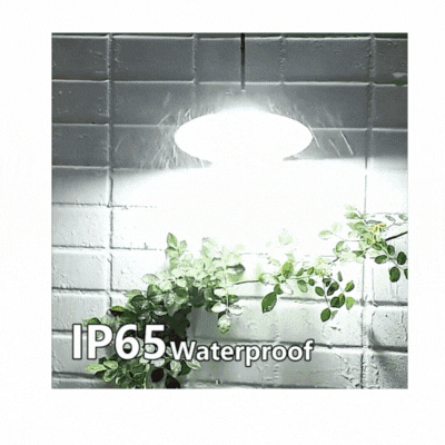 Solar Powered Hanging Pendant Light Garden Outdoor Patio Shed LED Lamp Lighting