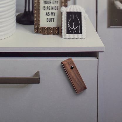 Solid Wood Rechargeable Induction Light-5